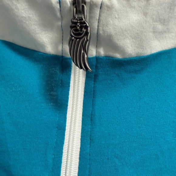 Harley-Davidson Teal and Black Tube Top - Size M - Picture 3 of 6